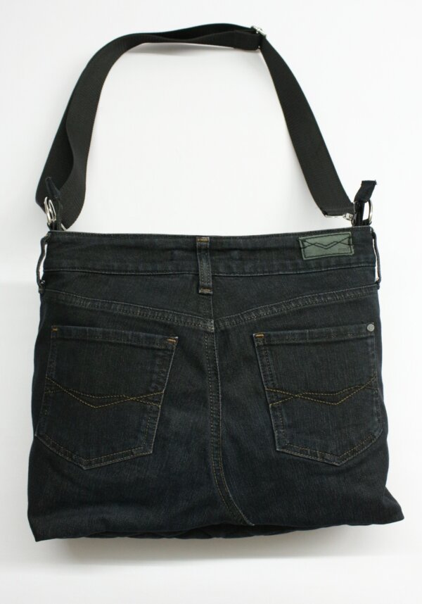 Jeans Tasche Schwarz – Bild 3